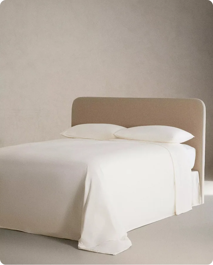 DRAP PLAT COTON SATIN