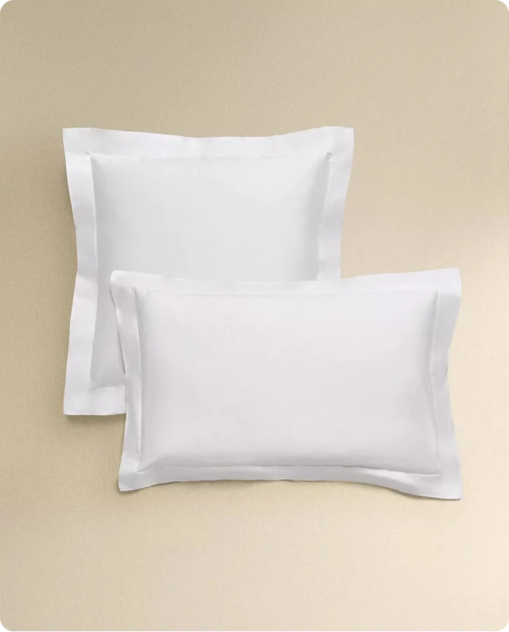 TAIE D’OREILLER VOLANTS POLY COTON (300 FILS)